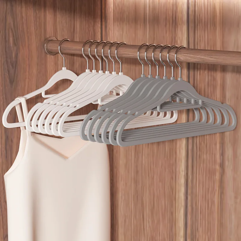 Set of 10 Space Saving Seamless Flocking New Golden Hook Flocking Hanger Dry and Wet Bedroom Wardrobe Storage Adult Magic Hanger
Set of 10 Space Saving Seamless Flocking New Golden Hook Flocking Hanger Dry and Wet Bedroom Wardrobe Storage Adult Magic Hanger