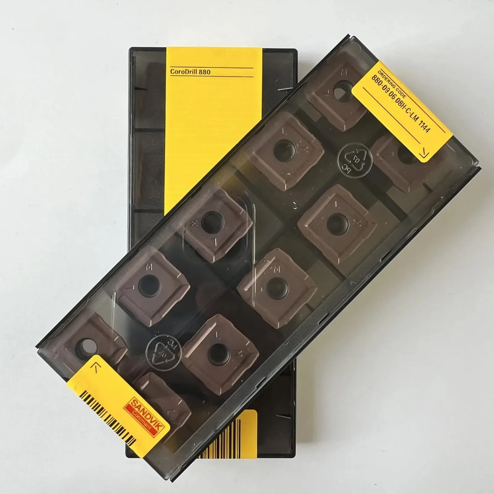 Original SANDVIK / 880-090608H-C-LM 1144 / Hard alloy CNC Blade 10 Pcs
Original SANDVIK / 880-090608H-C-LM 1144 / Hard alloy CNC Blade 10 Pcs