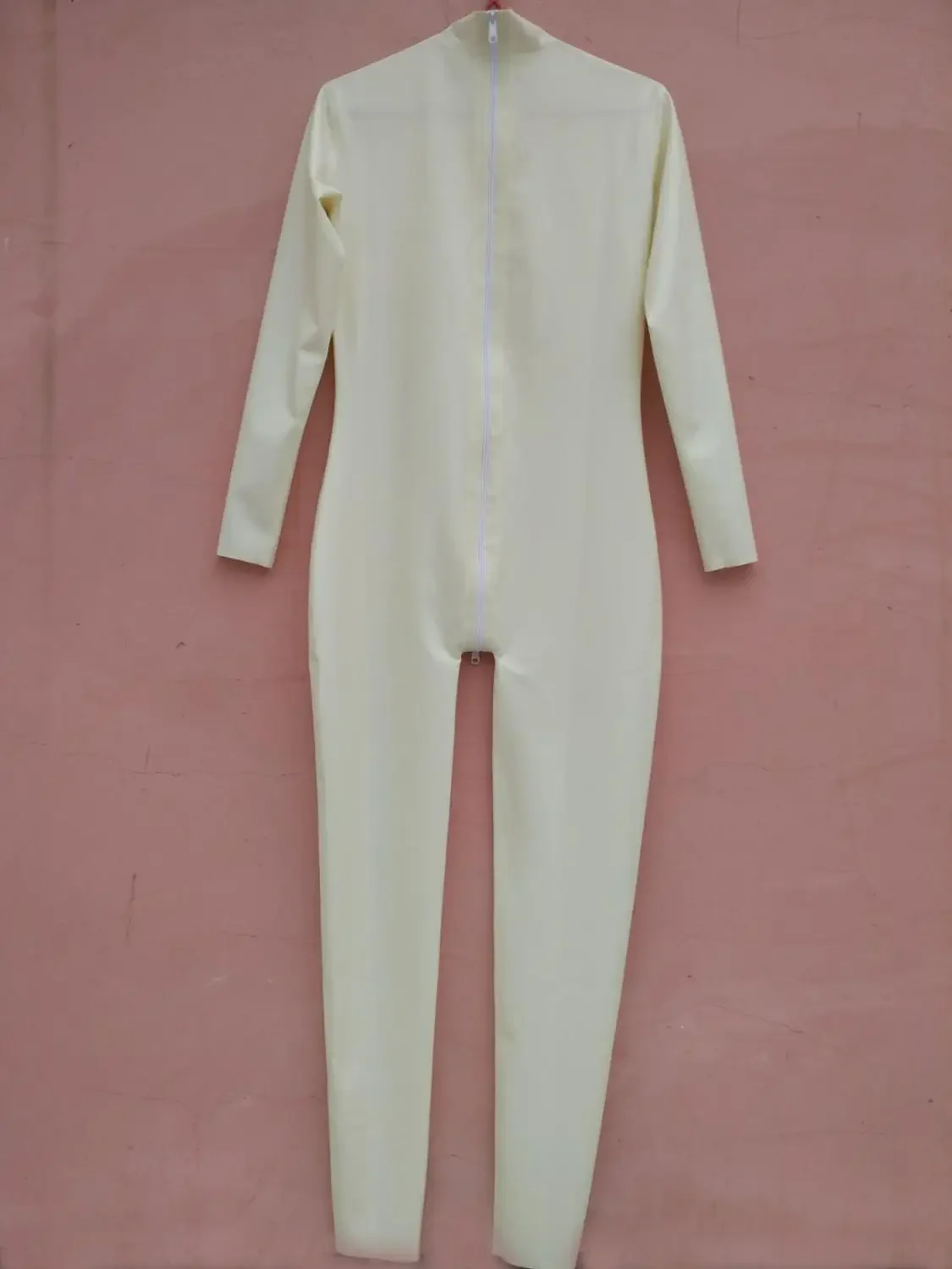 Latex 100% Rubber Unisex White Full Cover Suit With Zipper Catsuit Size XXS-XXL
Latex 100% Rubber Unisex White Full Cover Suit With Zipper Catsuit Size XXS-XXL