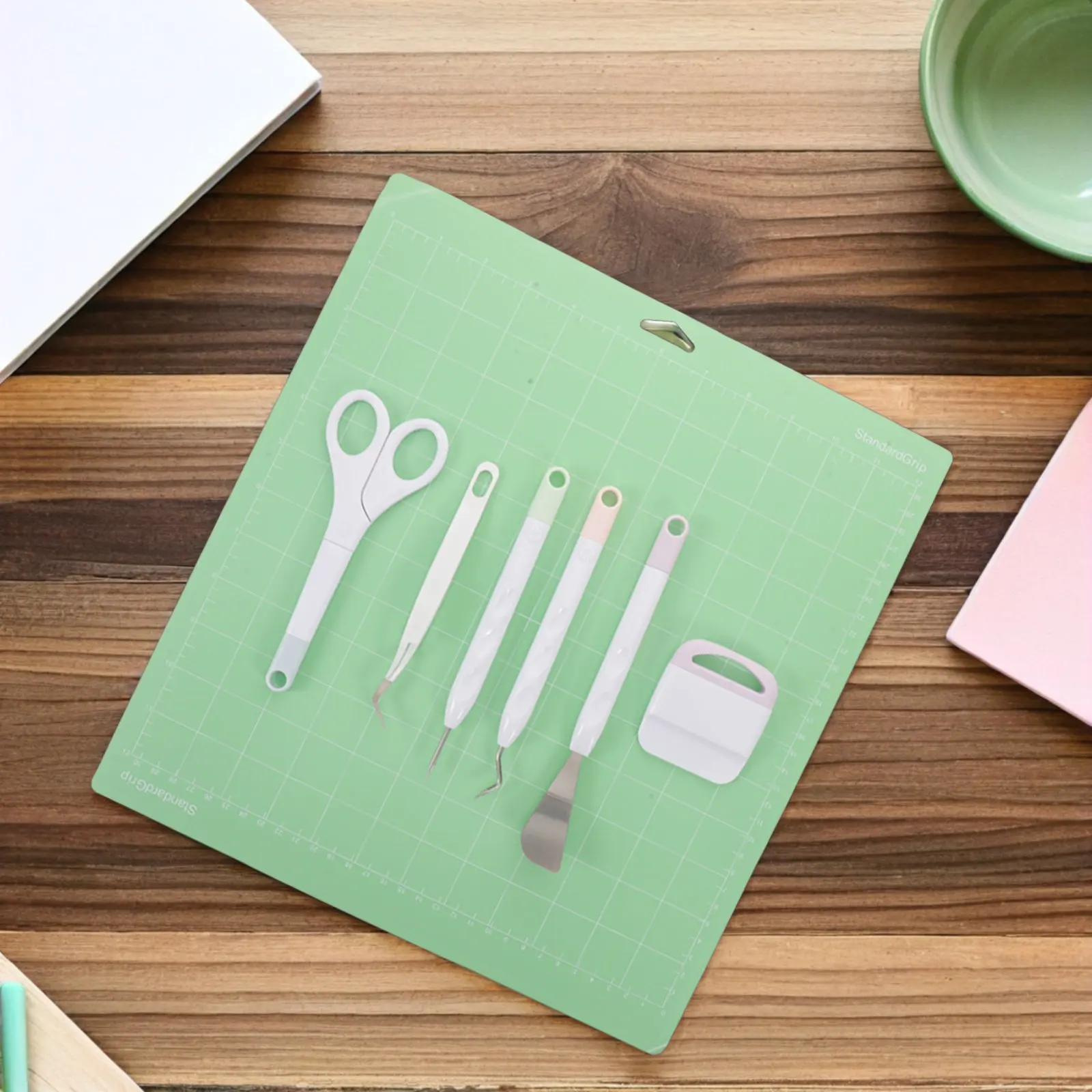 1Set Scrapbook Kit Vinyl Weeding Tool Kit Ergonomic Weeding Hook Precision Craft Tools for Paper Carving Art Scrapbooking
1Set Scrapbook Kit Vinyl Weeding Tool Kit Ergonomic Weeding Hook Precision Craft Tools for Paper Carving Art Scrapbooking