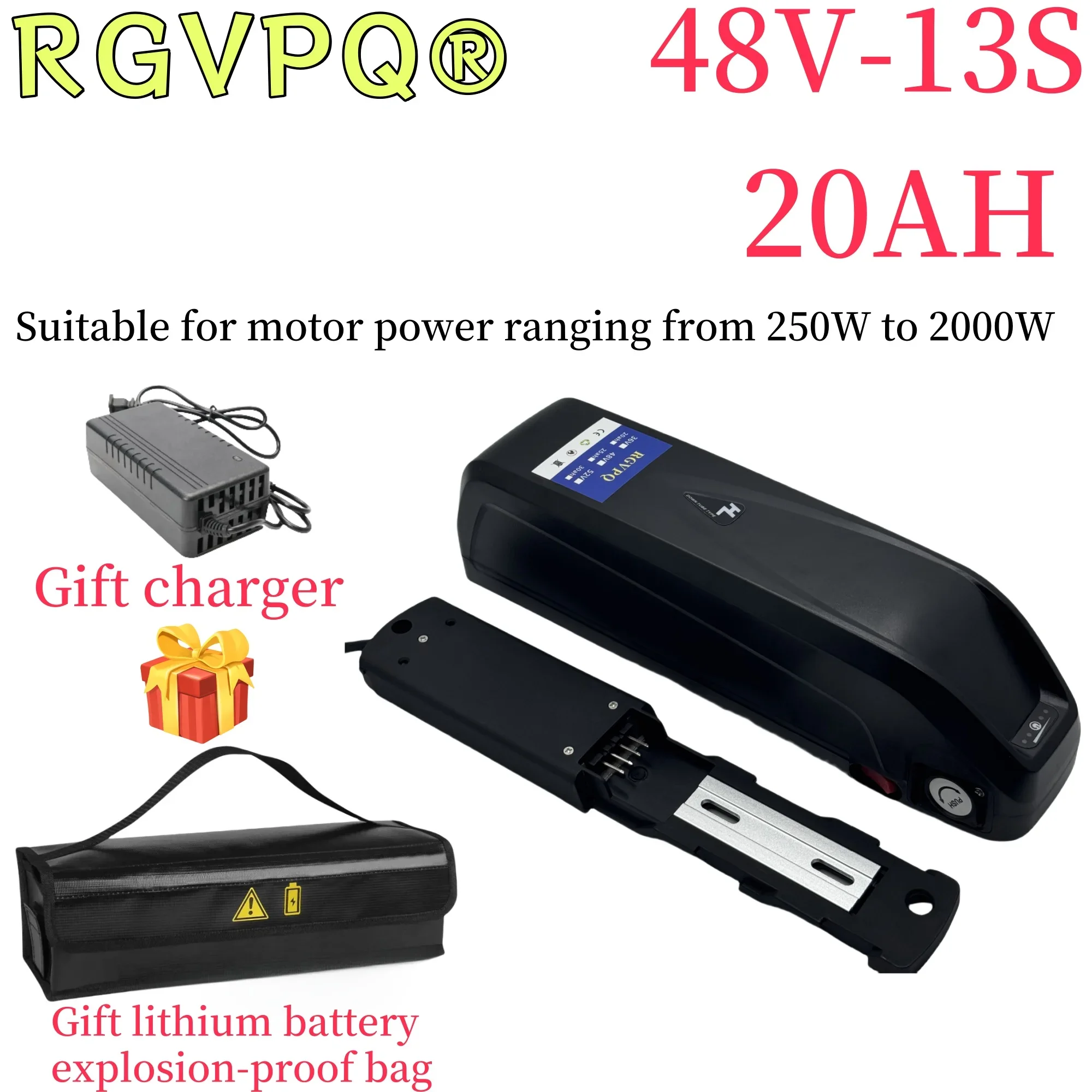 Air fast transportation,48V20AH New Full Capacity Power,18650 Hailong Battery,Lithium Battery Pack,Suitable for 250-3000W
Air fast transportation,48V20AH New Full Capacity Power,18650 Hailong Battery,Lithium Battery Pack,Suitable for 250-3000W
