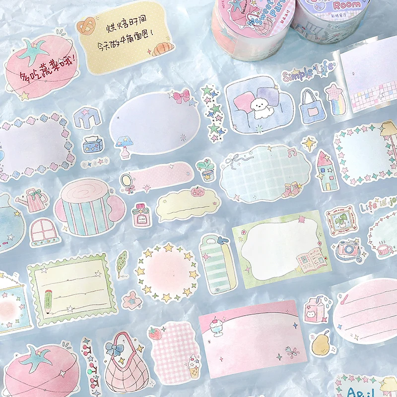 40mmx3m Cartoon Die-Cutting Masking Tape for Card Scrapbooking Stickers Journaling Creative Filmstrip Stationery Supplies
40mmx3m Cartoon Die-Cutting Masking Tape for Card Scrapbooking Stickers Journaling Creative Filmstrip Stationery Supplies