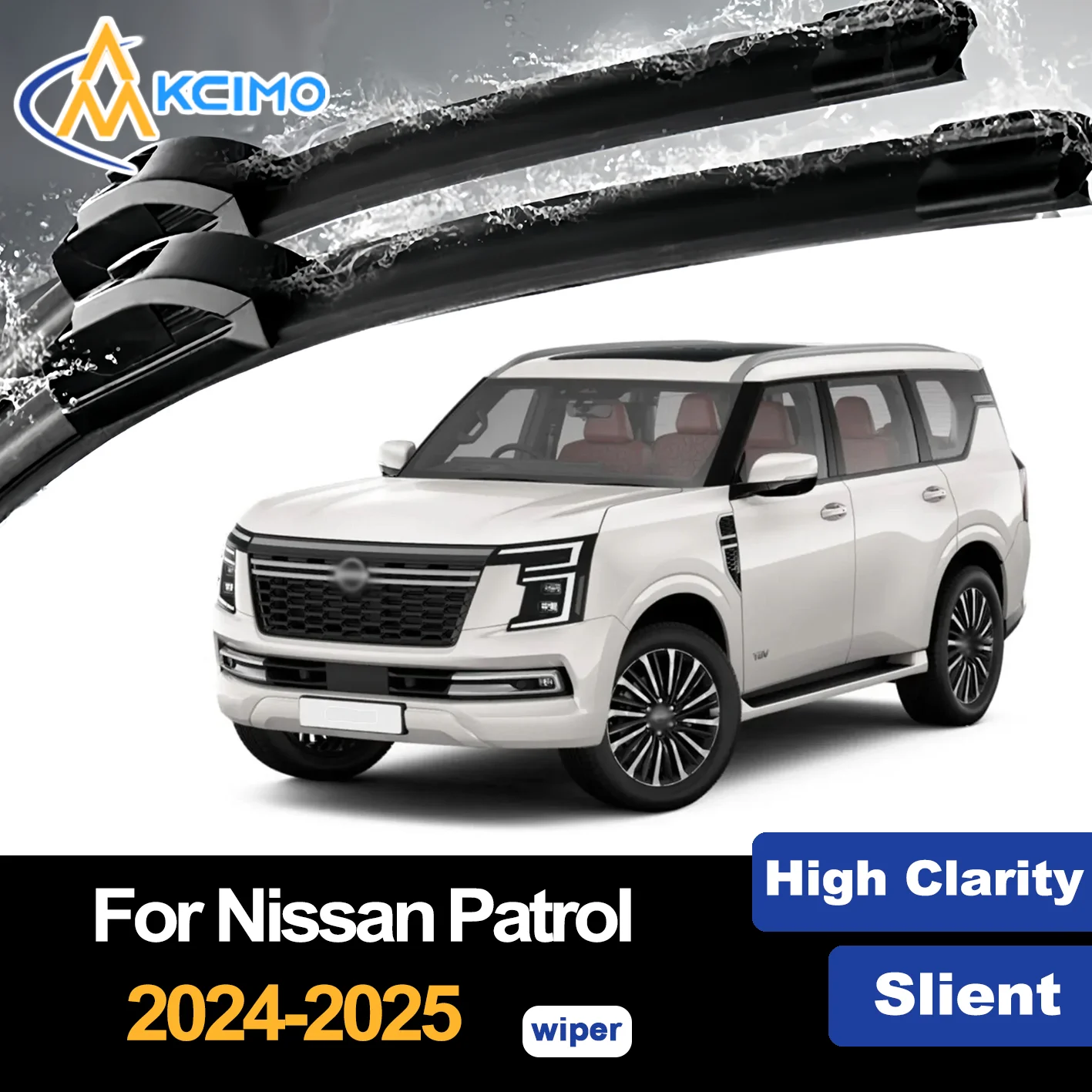 For Nissan Patrol Y63 2024-2025 Nissan Armada Premium Front Wiper Blades Car Windscreen Windshield Window Wiper Accessories
For Nissan Patrol Y63 2024-2025 Nissan Armada Premium Front Wiper Blades Car Windscreen Windshield Window Wiper Accessories