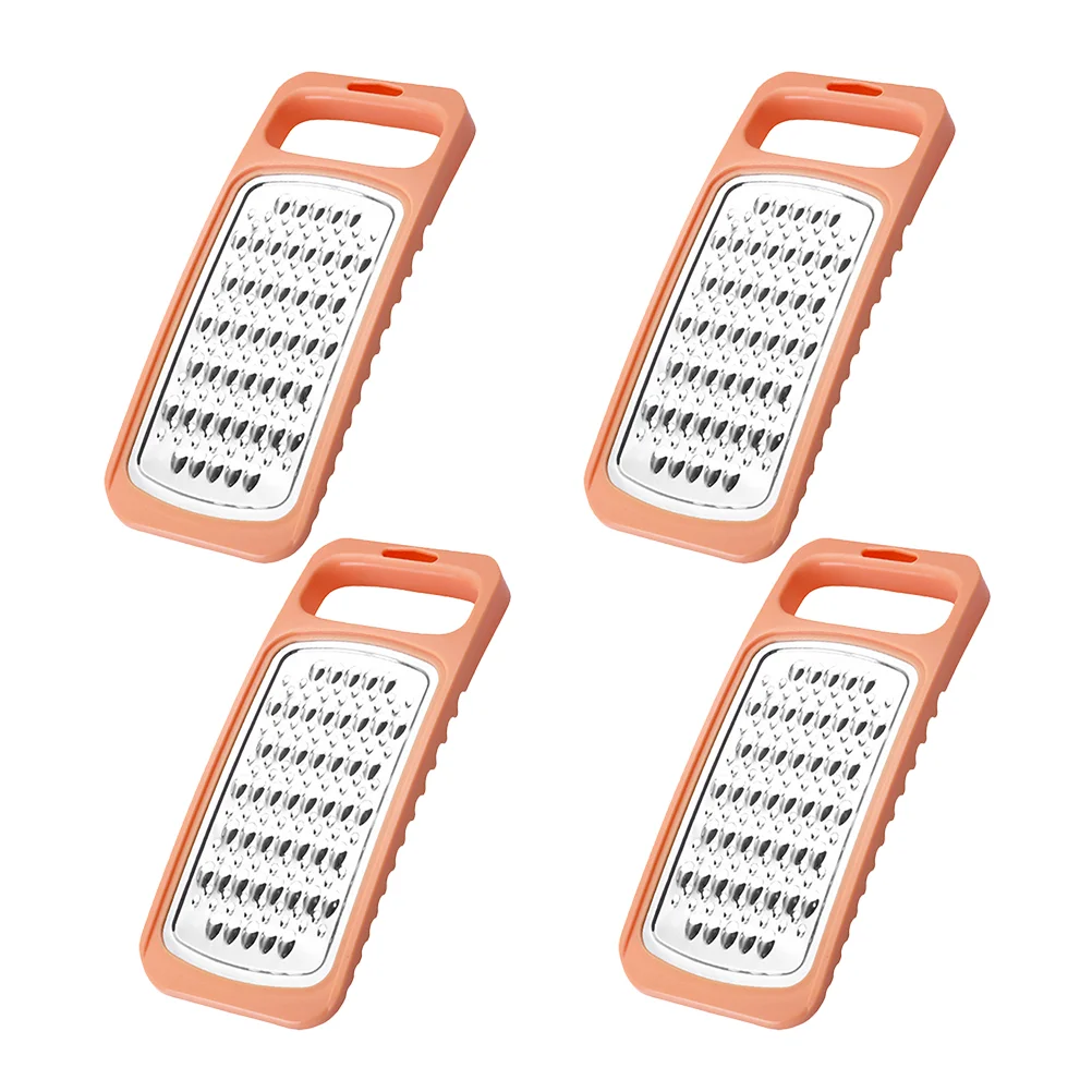 4 Pcs Grater Stainless Carrot Ergonomic Cucumber Multi-function Potato Handheld Vegetable Double Sided
4 Pcs Grater Stainless Carrot Ergonomic Cucumber Multi-function Potato Handheld Vegetable Double Sided