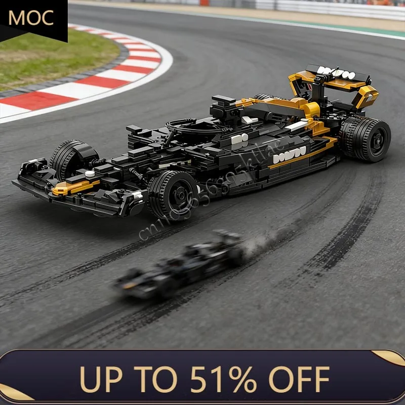 New997PCS MOC cLaring F1 Blocks APEX Supercar Racing Model DIY Creative Ideas Technology Child Toy Assembly Puzzle Birthday Gift
New997PCS MOC cLaring F1 Blocks APEX Supercar Racing Model DIY Creative Ideas Technology Child Toy Assembly Puzzle Birthday Gift