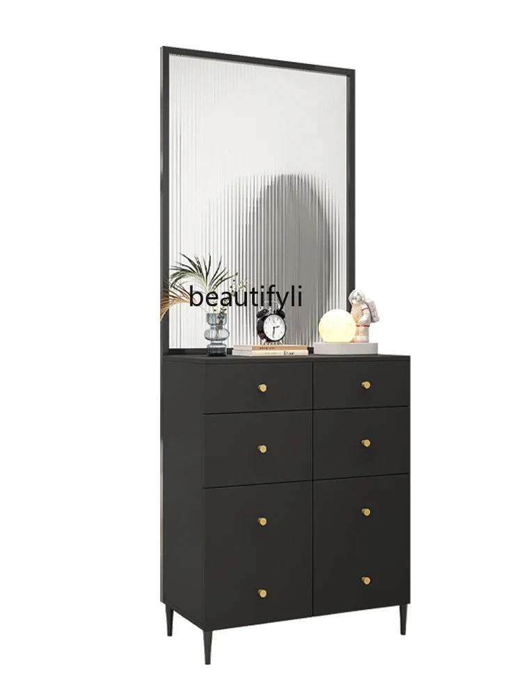 Simple Entrance Cabinet Entrance Shoe Cabinet Integrated Light Luxury Living Room Partition Changhong Glass Screen Curio Cabinet
Simple Entrance Cabinet Entrance Shoe Cabinet Integrated Light Luxury Living Room Partition Changhong Glass Screen Curio Cabinet