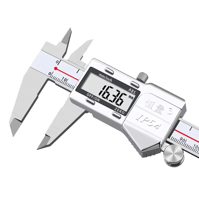 IP54 Electronic Digital Caliper High-Precision Stainless Steel Vernier Metal Shell 0-150mm Measuring Range
IP54 Electronic Digital Caliper High-Precision Stainless Steel Vernier Metal Shell 0-150mm Measuring Range