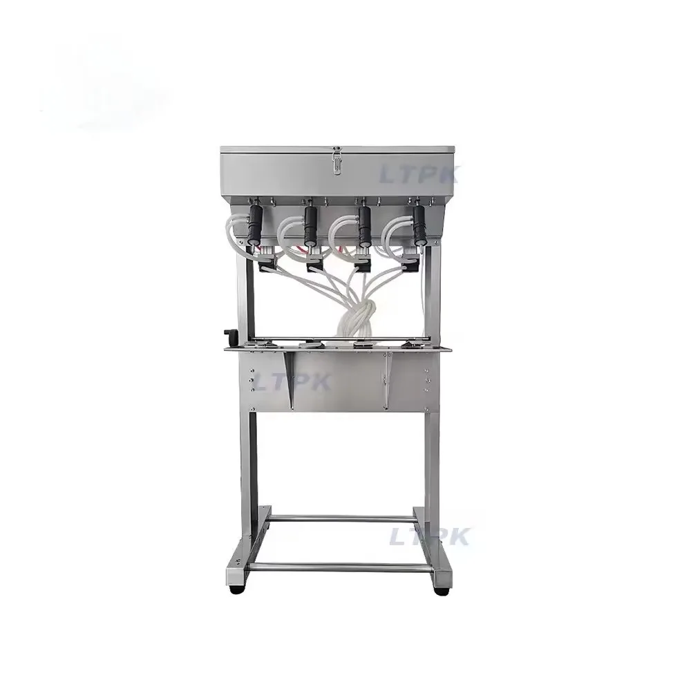 4-головочный эфирное масло/жидкий наполнитель для духов | LT-G4000 Полуавтоматическая пневматическая машина для небольшого наполнения
4-головочный эфирное масло/жидкий наполнитель для духов | LT-G4000 Полуавтоматическая пневматическая машина для небольшого наполнения