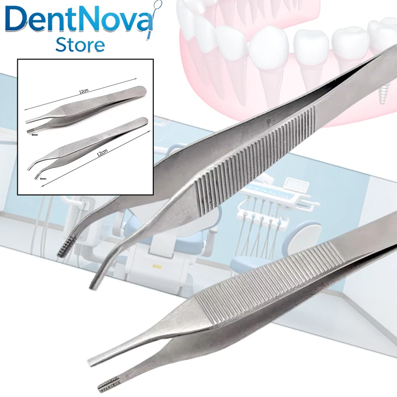 2pcs Ophthalmic Forceps 12CM Micro Surgical Tweezers Stainless Steel Tissue Forceps With Teeth For Cartilage Grasping Dental
2pcs Ophthalmic Forceps 12CM Micro Surgical Tweezers Stainless Steel Tissue Forceps With Teeth For Cartilage Grasping Dental