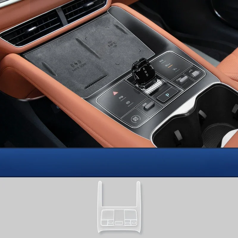 Для BYD Sealion 7, защитная наклейка на кнопку центрального управления, модифицированная прозрачная защитная пленка, аксессуары для салона автомобиля
Для BYD Sealion 7, защитная наклейка на кнопку центрального управления, модифицированная прозрачная защитная пленка, аксессуары для салона автомобиля