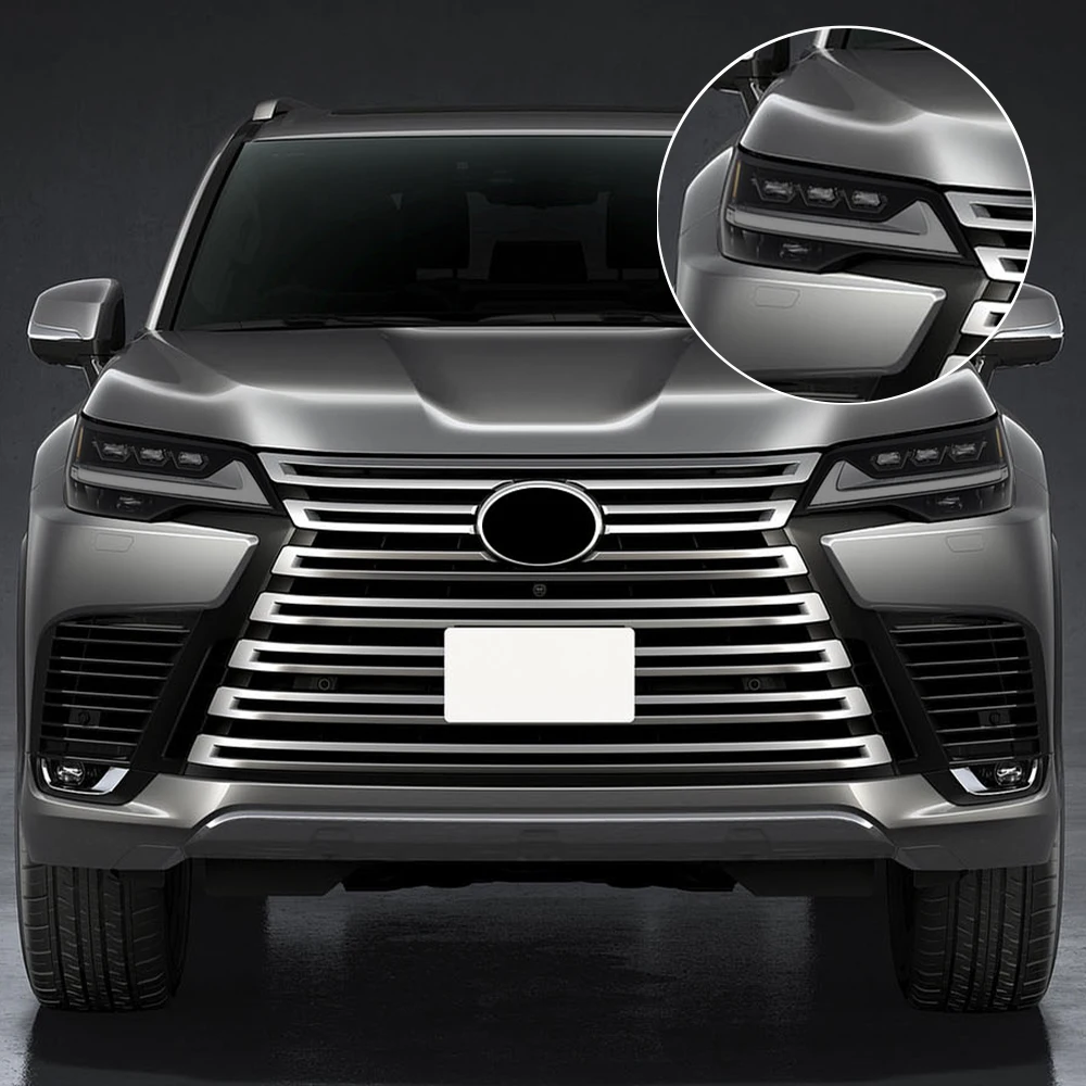 Anti-Scratch TPU Car Headlight Cover for Lexus LX 2008-2026 High Gloss Smoke Black Pre-Cut Vinyl Wrap Protection Film Kit
Anti-Scratch TPU Car Headlight Cover for Lexus LX 2008-2026 High Gloss Smoke Black Pre-Cut Vinyl Wrap Protection Film Kit