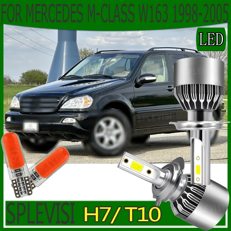 H7 477 Long Lifespan Simple Install Power Saving LED Headlight For Mercedes M-Class W163 1998 1999 2000 2001 2002 2003 2004 2005
H7 477 Long Lifespan Simple Install Power Saving LED Headlight For Mercedes M-Class W163 1998 1999 2000 2001 2002 2003 2004 2005
