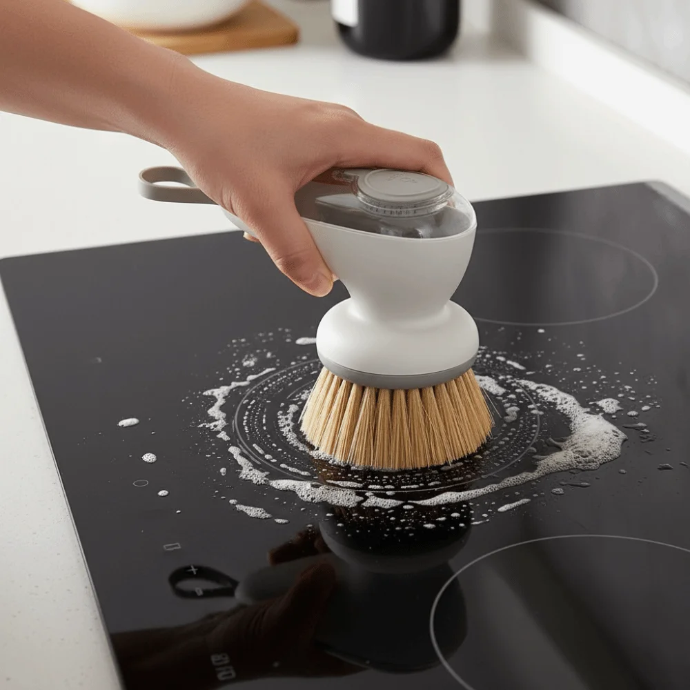 2PCS/SET Efficient Automatic Liquid Dispensing Pot Brush Press-Type Hanging Kitchen Scrub Plastic Non-Damaging
2PCS/SET Efficient Automatic Liquid Dispensing Pot Brush Press-Type Hanging Kitchen Scrub Plastic Non-Damaging