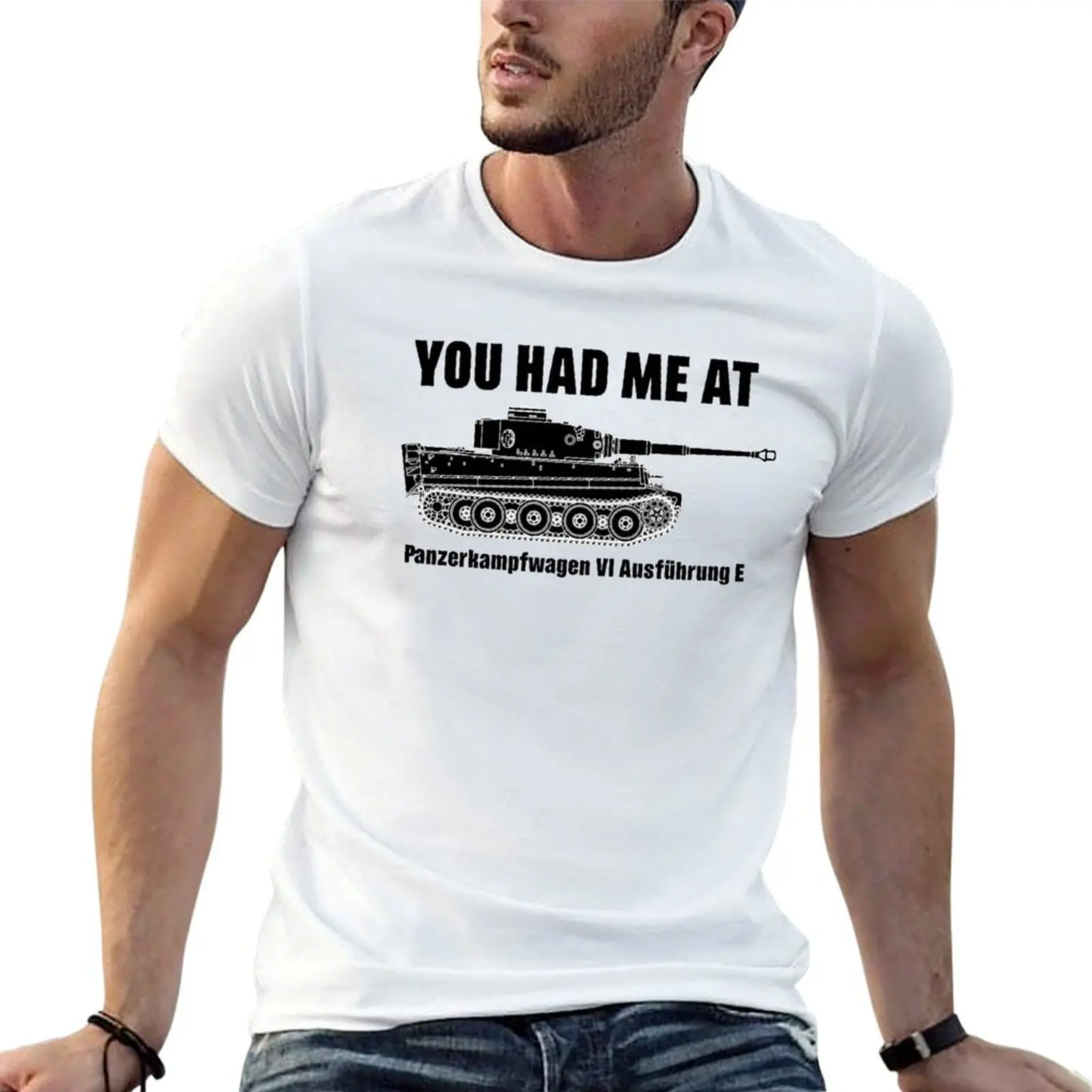 You had me at - Panzerkampfwagen VI Ausführung E - Tiger T-Shirt t shirt man designer t shirts for man cotton soft T-Shirt
You had me at - Panzerkampfwagen VI Ausführung E - Tiger T-Shirt t shirt man designer t shirts for man cotton soft T-Shirt