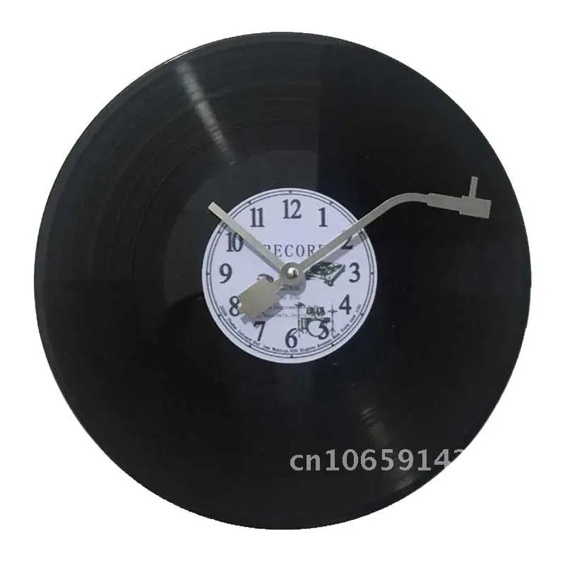 Creative Vinyl Record Wall Clock Graffiti Gift for Study Living Room Bar round Shape with Pointer Numbers Battery Powered 
Creative Vinyl Record Wall Clock Graffiti Gift for Study Living Room Bar round Shape with Pointer Numbers Battery Powered