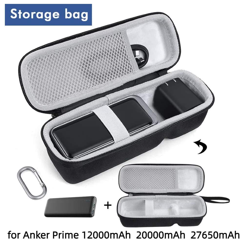 Carrying Case Waterproof Protective Hard EVA Bag for Anker Prime 20000mAh 12000mAh 27650mAh Power Bank 200W 250W 130W Charger
Carrying Case Waterproof Protective Hard EVA Bag for Anker Prime 20000mAh 12000mAh 27650mAh Power Bank 200W 250W 130W Charger