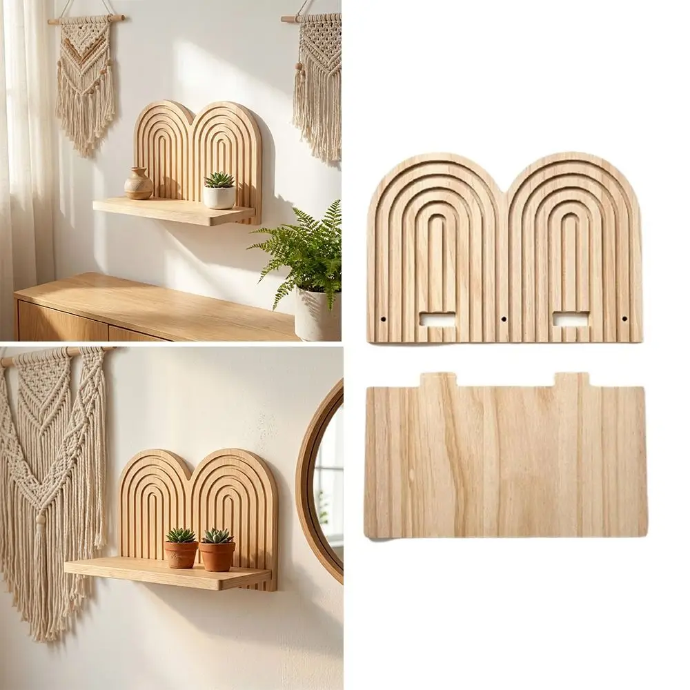 Multi-Layer Design Wall Mounted Shelves Floating Design Wall Decor Wooden Shelves Storage Modern Geometric Shelves Bedroom
Multi-Layer Design Wall Mounted Shelves Floating Design Wall Decor Wooden Shelves Storage Modern Geometric Shelves Bedroom
