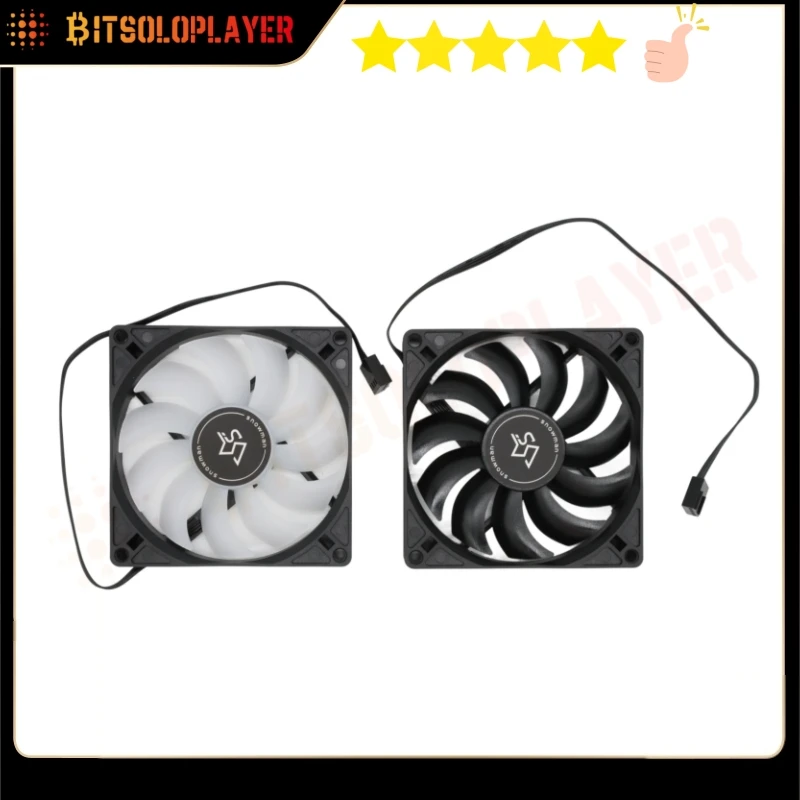 Bitcion Miner Cooling Fan 90x90x15mm For NerdQAxe++、Nerd Qaxe Rev6.1、NerdOCTaxe and NerdOCTaxe Rev3.1.
Bitcion Miner Cooling Fan 90x90x15mm For NerdQAxe++、Nerd Qaxe Rev6.1、NerdOCTaxe and NerdOCTaxe Rev3.1.