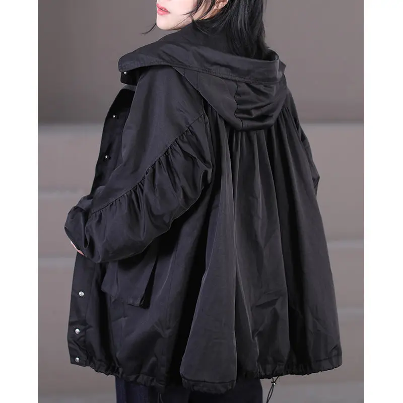 Winter Clothes 2022 New Women's Loose Large Size Artistic Multi Pocket Hooded Thickened Cotton Coat Padded Jacket Overcoat T1076
Winter Clothes 2022 New Women's Loose Large Size Artistic Multi Pocket Hooded Thickened Cotton Coat Padded Jacket Overcoat T1076