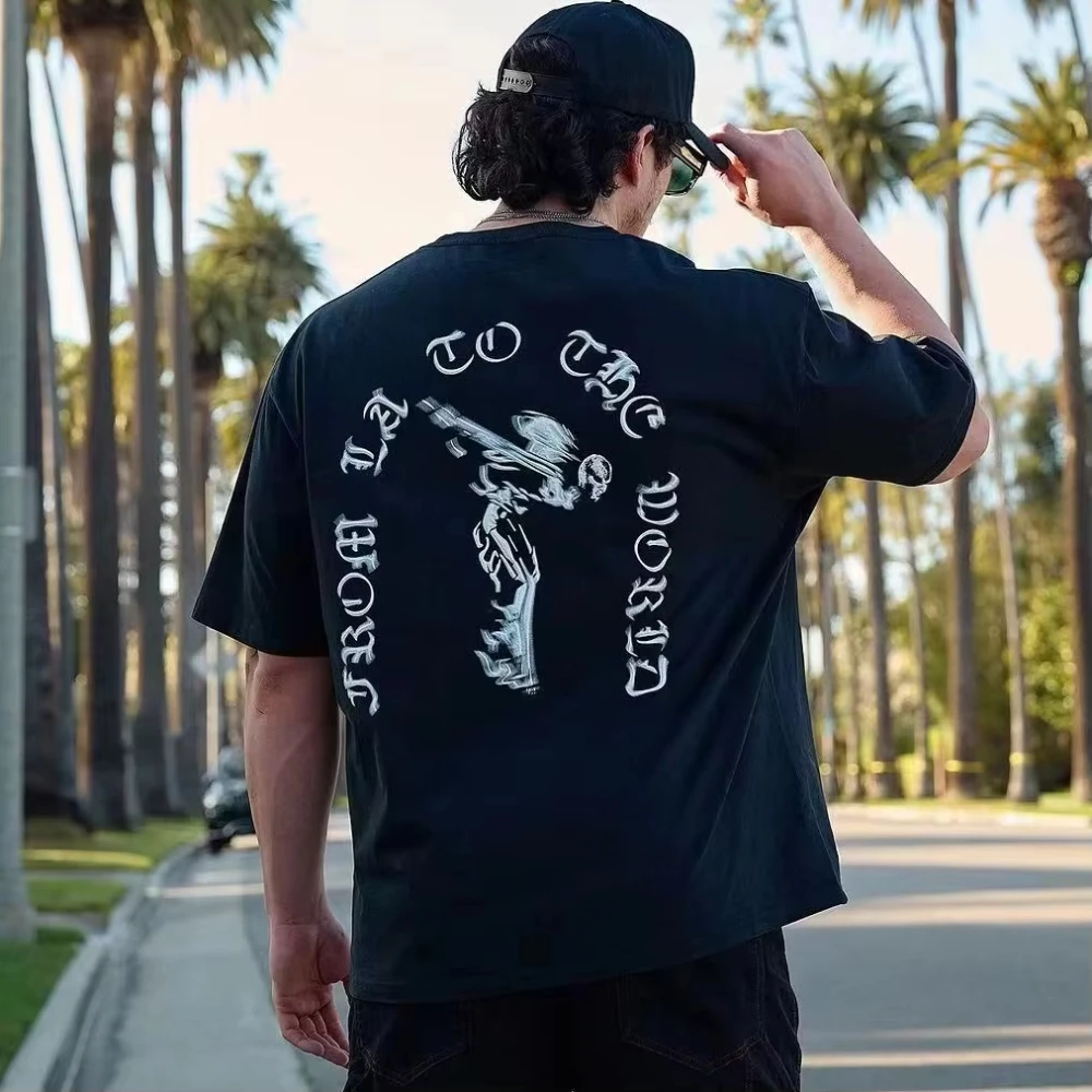 2025 New summer sports men large-sized T-shirt American fashion trend printed short-sleeved sports and fitness motorcycle Tshirt
2025 New summer sports men large-sized T-shirt American fashion trend printed short-sleeved sports and fitness motorcycle Tshirt