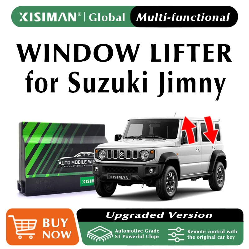 Car Multi-function Window Lifter Module For Suzuki Jimny JB64/JB74 Remote Automatic Window Closer Shut/Open Windows Accessories
Car Multi-function Window Lifter Module For Suzuki Jimny JB64/JB74 Remote Automatic Window Closer Shut/Open Windows Accessories