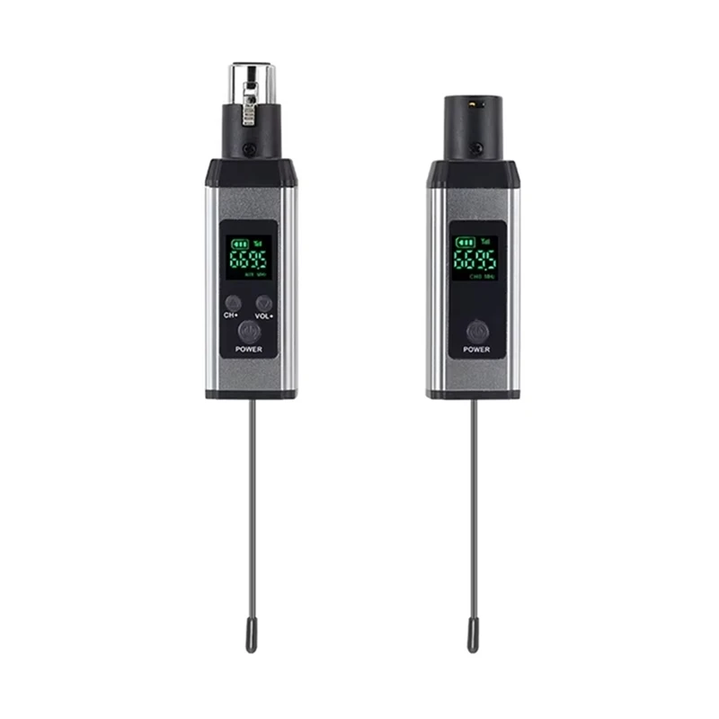 New-Wireless Microphone Converter Microphone Transmitter Receiver XLR Microphone Wireless System For Dynamic Microphone
New-Wireless Microphone Converter Microphone Transmitter Receiver XLR Microphone Wireless System For Dynamic Microphone