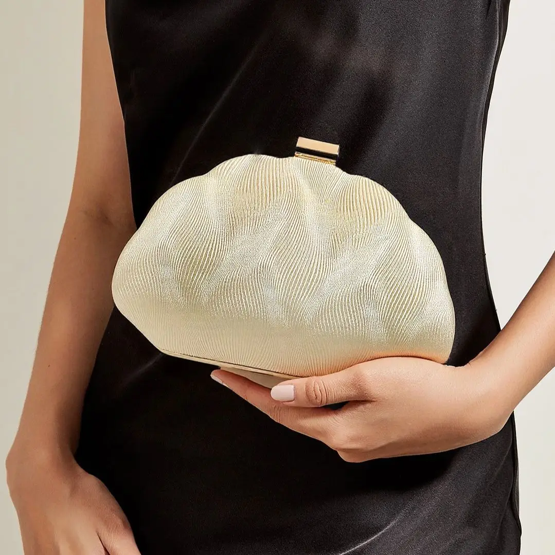 Fashion Pu Lady Women Evening Bags Shell Design Metal Glitter Galmorous Party Small Box Handbags Dress Shoulder Chain Clutch Bag
Fashion Pu Lady Women Evening Bags Shell Design Metal Glitter Galmorous Party Small Box Handbags Dress Shoulder Chain Clutch Bag