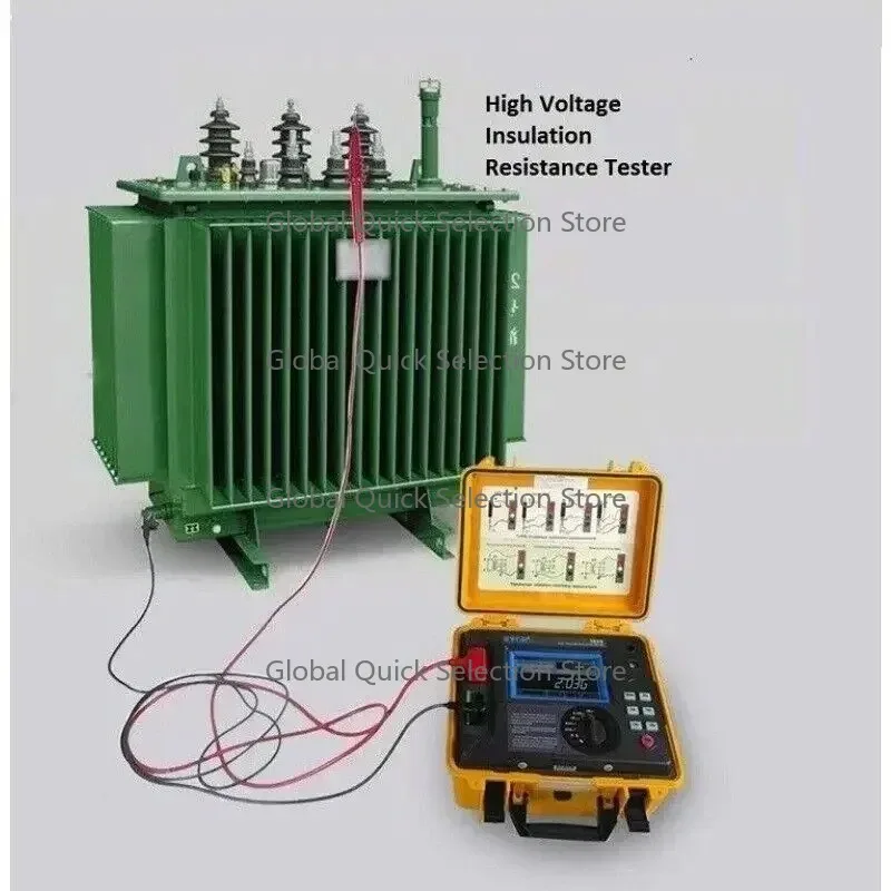 High Voltage Resistance Tester H/V Insulation Meter 15KV 30TΩ 7mA ETCR3520C
High Voltage Resistance Tester H/V Insulation Meter 15KV 30TΩ 7mA ETCR3520C