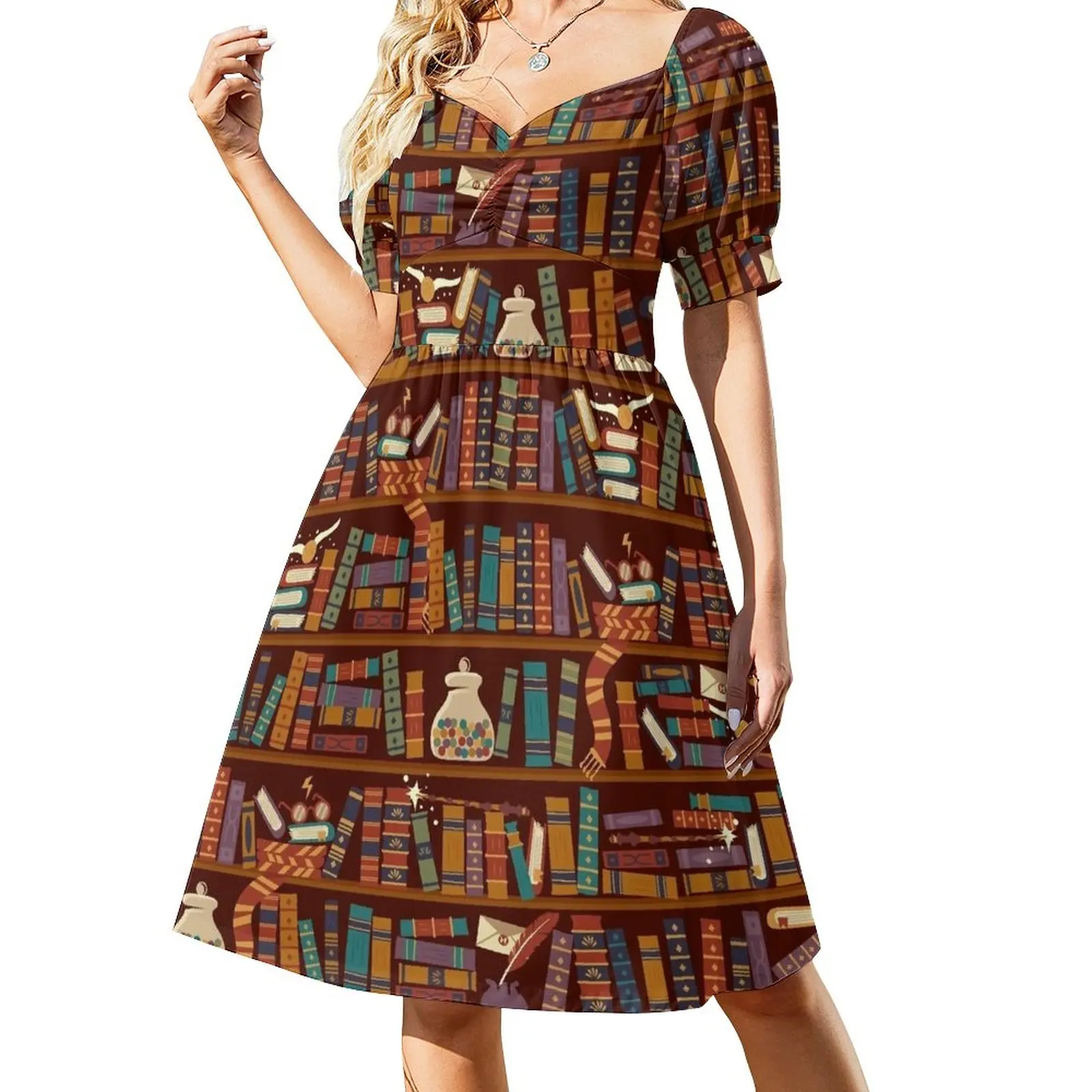 Bookshelf Sleeveless Dress Prom gown elegant chic wedding evening dresses summer dresses
Bookshelf Sleeveless Dress Prom gown elegant chic wedding evening dresses summer dresses