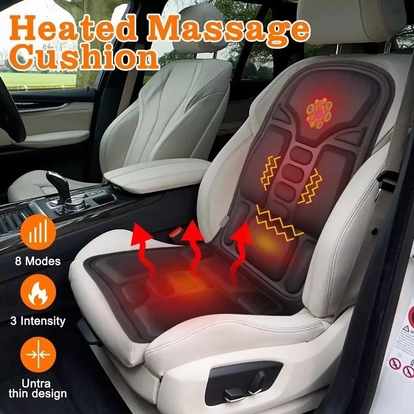 8 modules of household electric back massage chair cushions, adjustable kneading force massage, relieve neck and back pain
8 modules of household electric back massage chair cushions, adjustable kneading force massage, relieve neck and back pain