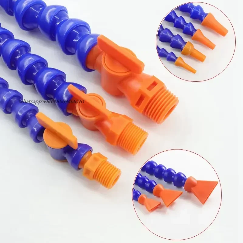 2026 1/2 3/8 1/4'' Male Thread 300~700mm Plastic Flexible Water Oil Coolant Tube Hose With Nozzle for CNC Milling Lathe
2026 1/2 3/8 1/4'' Male Thread 300~700mm Plastic Flexible Water Oil Coolant Tube Hose With Nozzle for CNC Milling Lathe