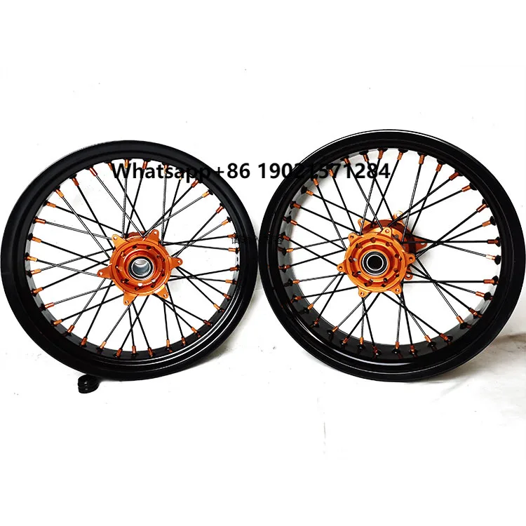 Factory New High Performance Motorcycle Accessories Aluminum Alloy 7116 Motorcycle Wheels for Supermoto XC125 250 450
Factory New High Performance Motorcycle Accessories Aluminum Alloy 7116 Motorcycle Wheels for Supermoto XC125 250 450