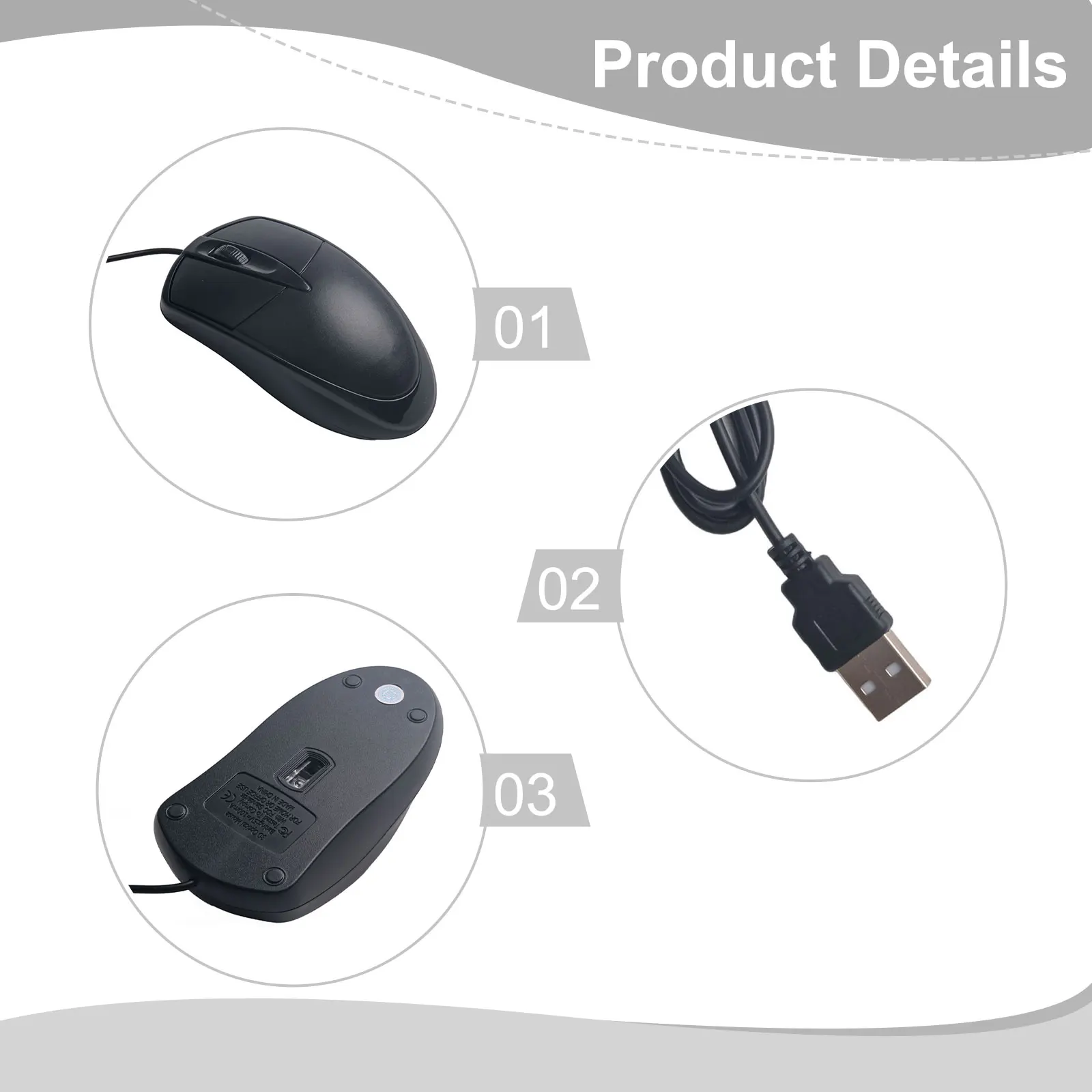 Package Content USB Wired Gaming Mouse DPI Scroll Wheel Package Content Wide Compatibility And Versatility ABS
Package Content USB Wired Gaming Mouse DPI Scroll Wheel Package Content Wide Compatibility And Versatility ABS