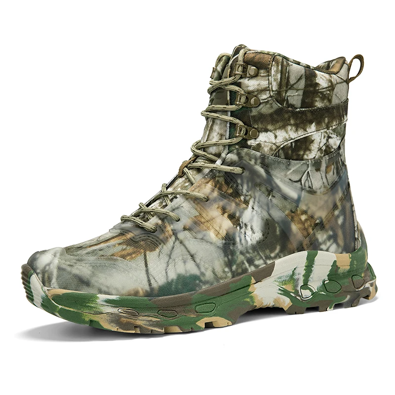 Men's outdoor high top training boots are versatile, breathable, simple, trendy hiking shoes
Men's outdoor high top training boots are versatile, breathable, simple, trendy hiking shoes