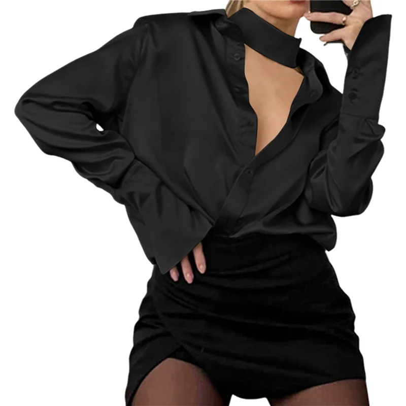AG-Satin Silk Button Down Shirts For Women Dress Shirts Long Sleeve Blouses Womens Shirts
AG-Satin Silk Button Down Shirts For Women Dress Shirts Long Sleeve Blouses Womens Shirts