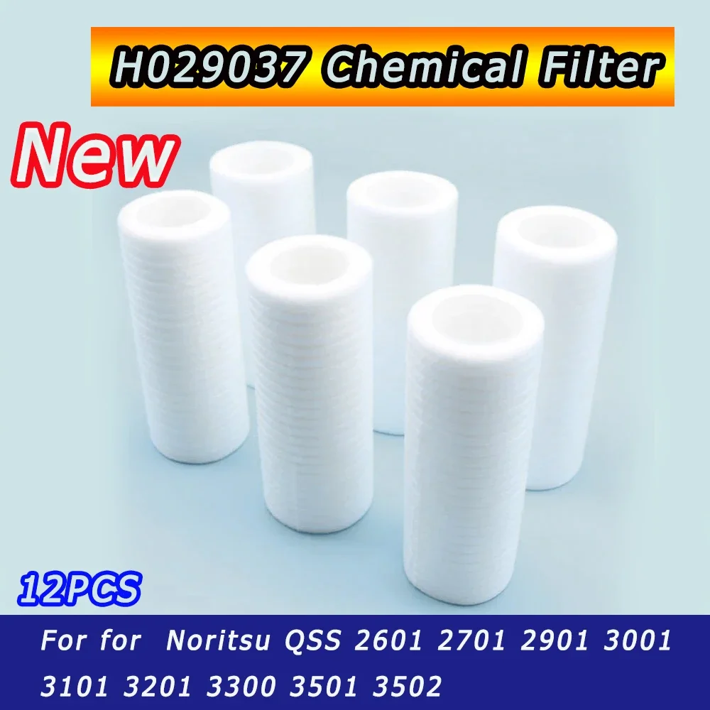 12pcs Filter H029037 H029037-00 Soft Chemical Filter for Noritsu QSS 2601/2701/2901/3001/3101/3201/3300/3501/3502/3701/3702/3703
12pcs Filter H029037 H029037-00 Soft Chemical Filter for Noritsu QSS 2601/2701/2901/3001/3101/3201/3300/3501/3502/3701/3702/3703