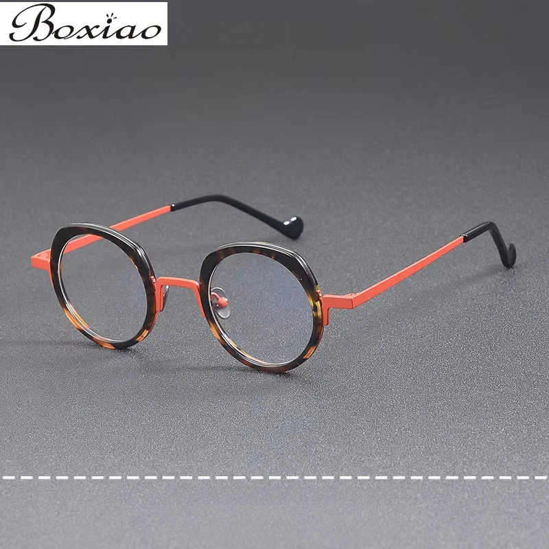 Fashion Trend Oval Pure Titanium Plate Glasses Frame Anti-blue Lens Height for Men and Women Anti-blue Glasses Presbyopia
Fashion Trend Oval Pure Titanium Plate Glasses Frame Anti-blue Lens Height for Men and Women Anti-blue Glasses Presbyopia