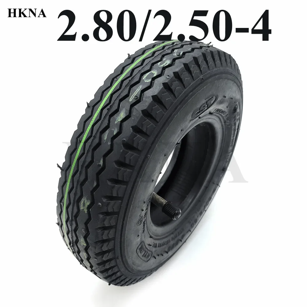 High Quality 2.80/2.50-4 Inner and Outer Tire 2.80*2.50-4 Pneumatic Tire for Electric Scooter Trolley Parts
High Quality 2.80/2.50-4 Inner and Outer Tire 2.80*2.50-4 Pneumatic Tire for Electric Scooter Trolley Parts