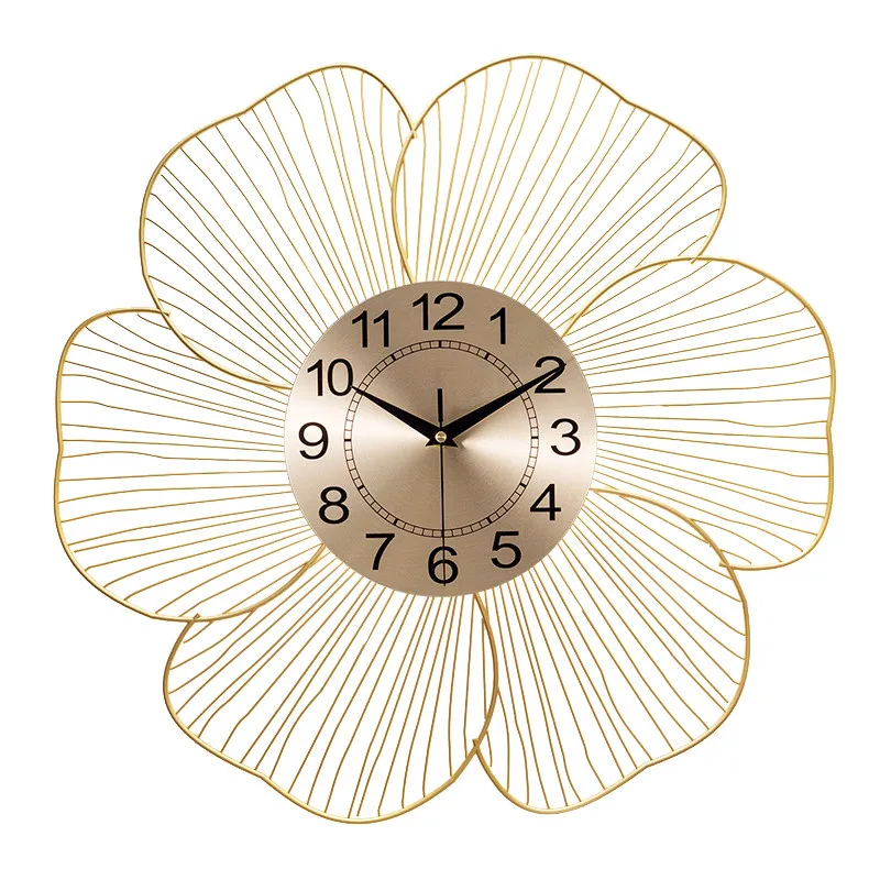 Clock creative living room light luxury high-end decorative dining room art modern atmosphere wall clock
Clock creative living room light luxury high-end decorative dining room art modern atmosphere wall clock