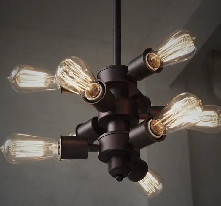9-arm Loft American country industrial Warehouse Edison Vintage iron could be adjustable Ceiling Lamps for Home
9-arm Loft American country industrial Warehouse Edison Vintage iron could be adjustable Ceiling Lamps for Home