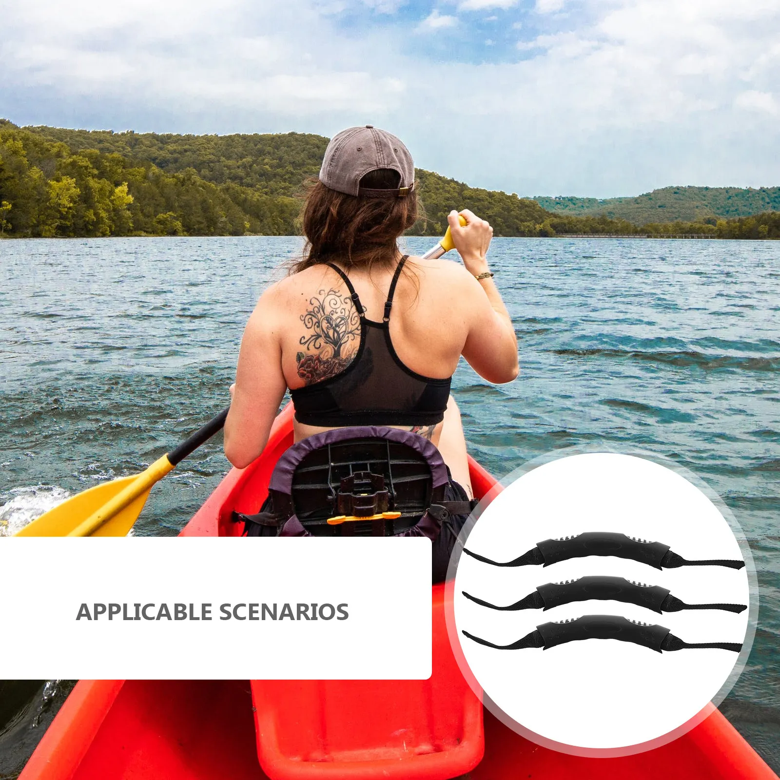 4Pcs Kayak Pull Handles Heavy Duty Plastic Boat Yacht Carry Handle Replacement for Kayaking Plastic Boat Yacht Pulling Handle
4Pcs Kayak Pull Handles Heavy Duty Plastic Boat Yacht Carry Handle Replacement for Kayaking Plastic Boat Yacht Pulling Handle