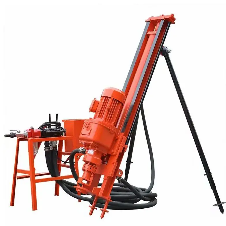 Индивидуальная малогабаритная пневматическая буровая установка DTH, легкая, для бурения скважин глубиной до 40 м для карьерных работ и гражданского строительства
Индивидуальная малогабаритная пневматическая буровая установка DTH, легкая, для бурения скважин глубиной до 40 м для карьерных работ и гражданского строительства