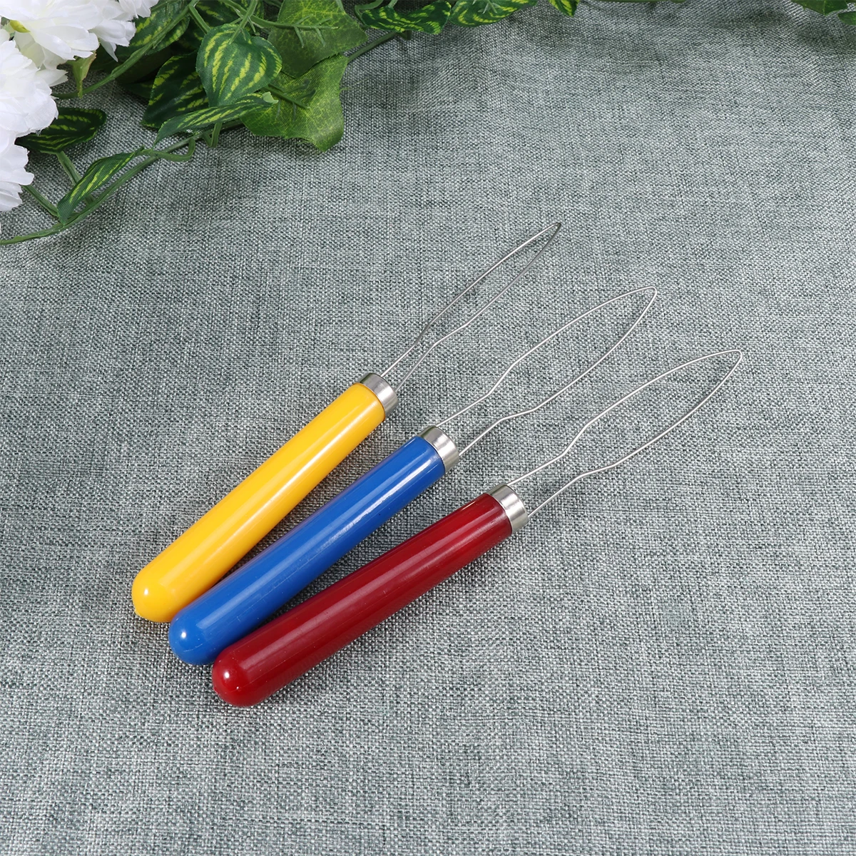 3pcs Stainless Steel Helper Wooden Handle Portable Easy Grip Button Assist Device Quick Buttoning Tool Red Yellow
3pcs Stainless Steel Helper Wooden Handle Portable Easy Grip Button Assist Device Quick Buttoning Tool Red Yellow