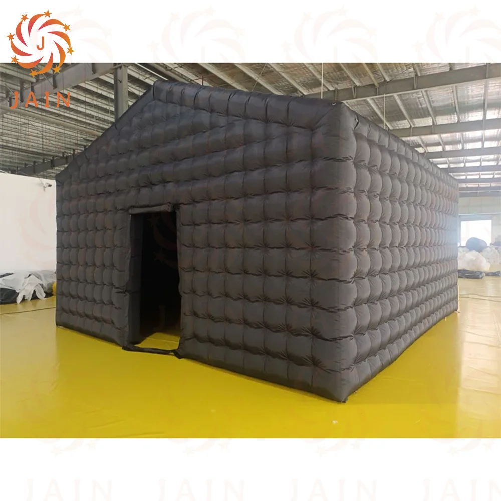 20FT Oxford Outdoor Inflatable Camping House With Blower Inflatable Night Club Party House Black Inflatable Cube Tent For Event
20FT Oxford Outdoor Inflatable Camping House With Blower Inflatable Night Club Party House Black Inflatable Cube Tent For Event
