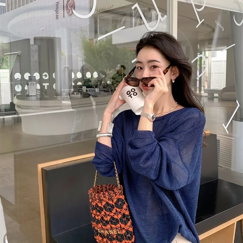Spring 2025 New Long Sleeve Paper Silk Cover up Women's Loose Sun Protection Fashionable Top Summer New Style Linen Material
Spring 2025 New Long Sleeve Paper Silk Cover up Women's Loose Sun Protection Fashionable Top Summer New Style Linen Material