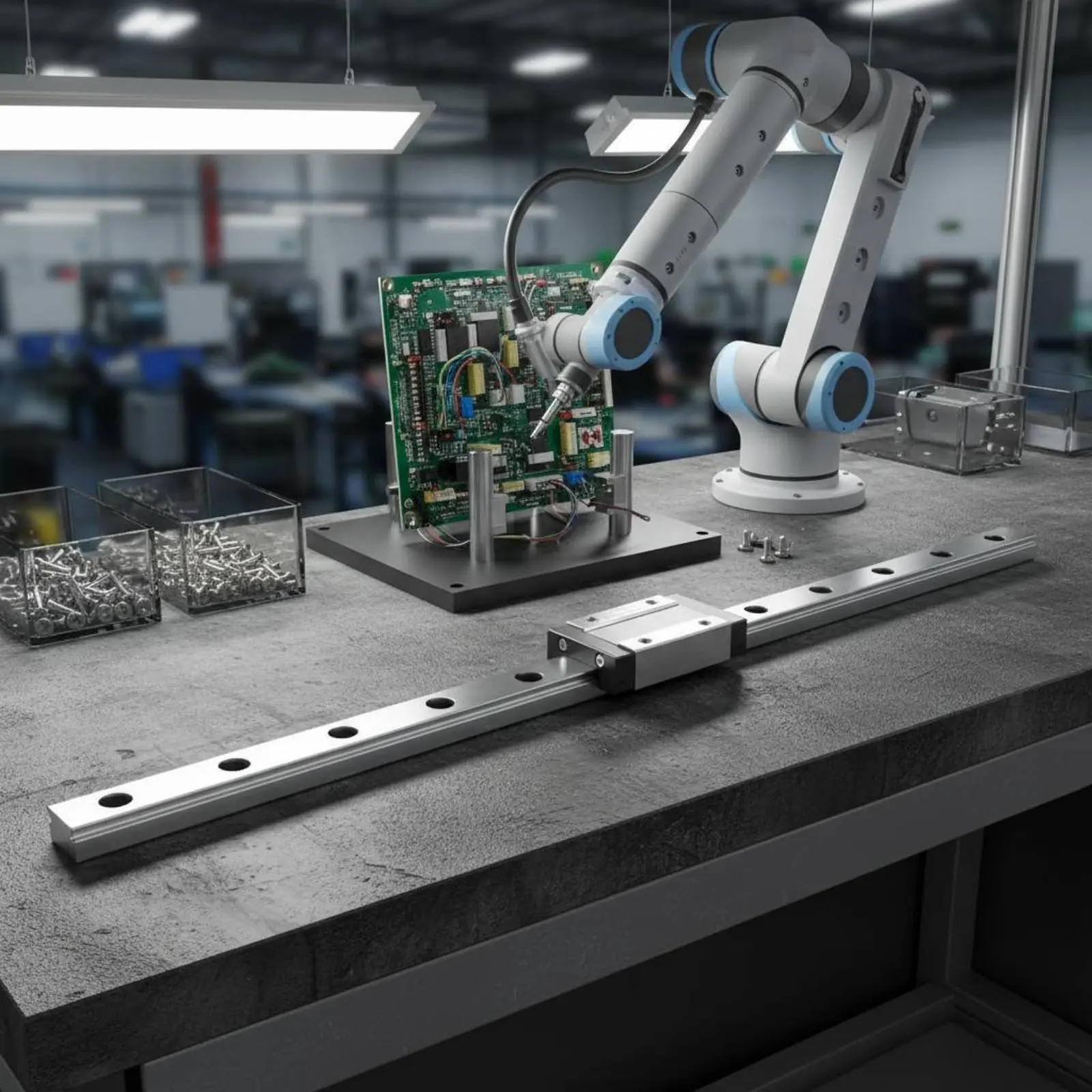 MGN12H Linear Guide Bearing Steel 12 Mm Linear Rail 300 Mm Guide Rail Lubrication System Machine Part 4-Point Design
MGN12H Linear Guide Bearing Steel 12 Mm Linear Rail 300 Mm Guide Rail Lubrication System Machine Part 4-Point Design
