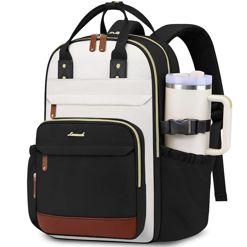 Laptop Backpack for Women Bag: 17 inch Backpacks with Pouch Pocket for Large Capacity Cup Travel Waterproof Bookbag Anti-thef
Laptop Backpack for Women Bag: 17 inch Backpacks with Pouch Pocket for Large Capacity Cup Travel Waterproof Bookbag Anti-thef