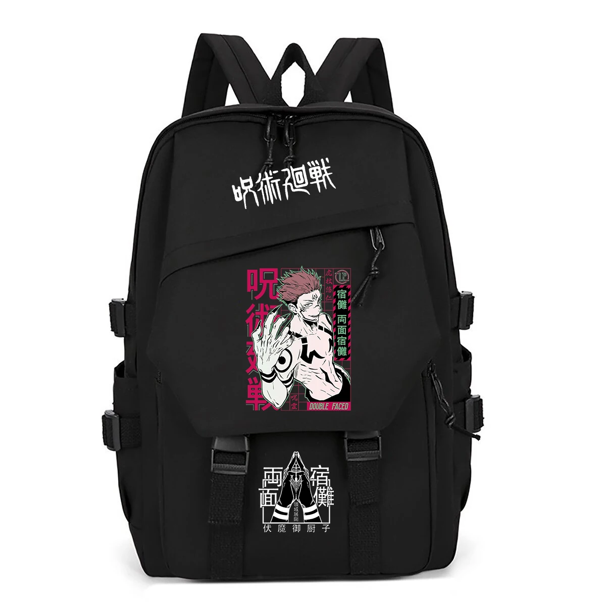 Japanese Anime Jujutsu Kaisen Printed Backpack Men Women Nylon Travel Backpack Fashion Outdoor Rucksack Boys Girls School Bags
Japanese Anime Jujutsu Kaisen Printed Backpack Men Women Nylon Travel Backpack Fashion Outdoor Rucksack Boys Girls School Bags