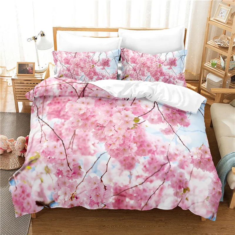 Pink Flower Bedding Set Duvet Cover Set 3d Bedding Digital Printing Bed Linen Queen Size Bedding Set Fashion Design
Pink Flower Bedding Set Duvet Cover Set 3d Bedding Digital Printing Bed Linen Queen Size Bedding Set Fashion Design