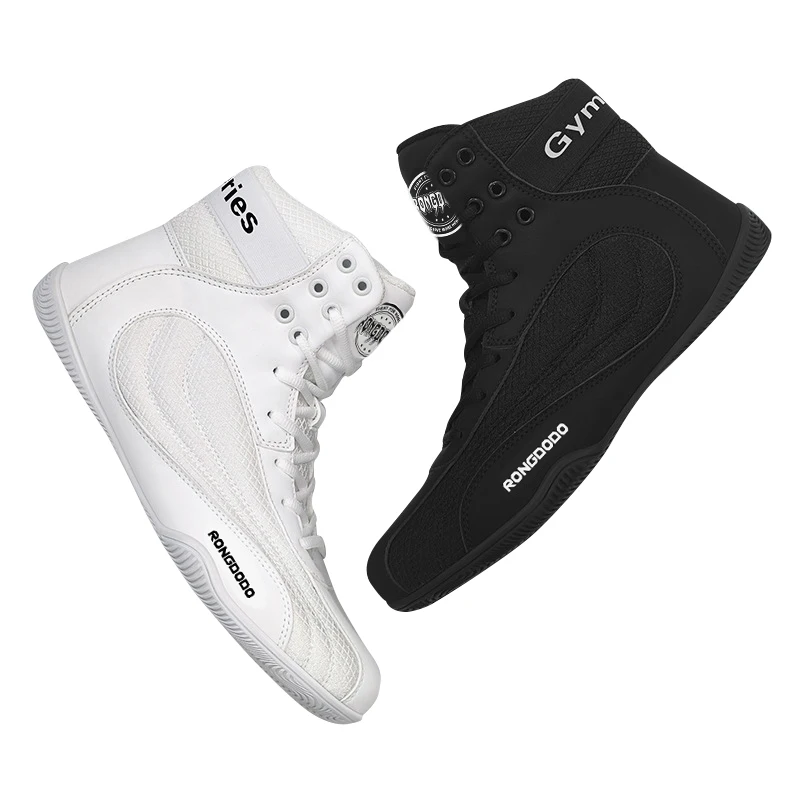 Professional Boxing Sneakers Men's Women's Breathable Fitness Shoes Big boxing shoe Boys Wrestling Shoes Designer Fighting Boots
Professional Boxing Sneakers Men's Women's Breathable Fitness Shoes Big boxing shoe Boys Wrestling Shoes Designer Fighting Boots